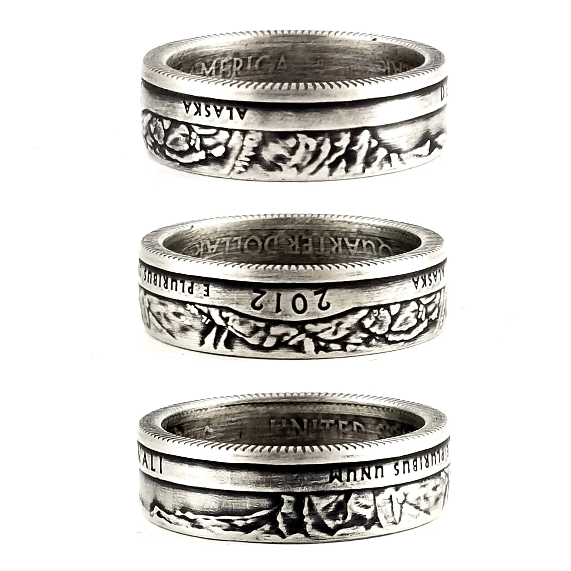 90% Silver Denali National Park Quarter Ring