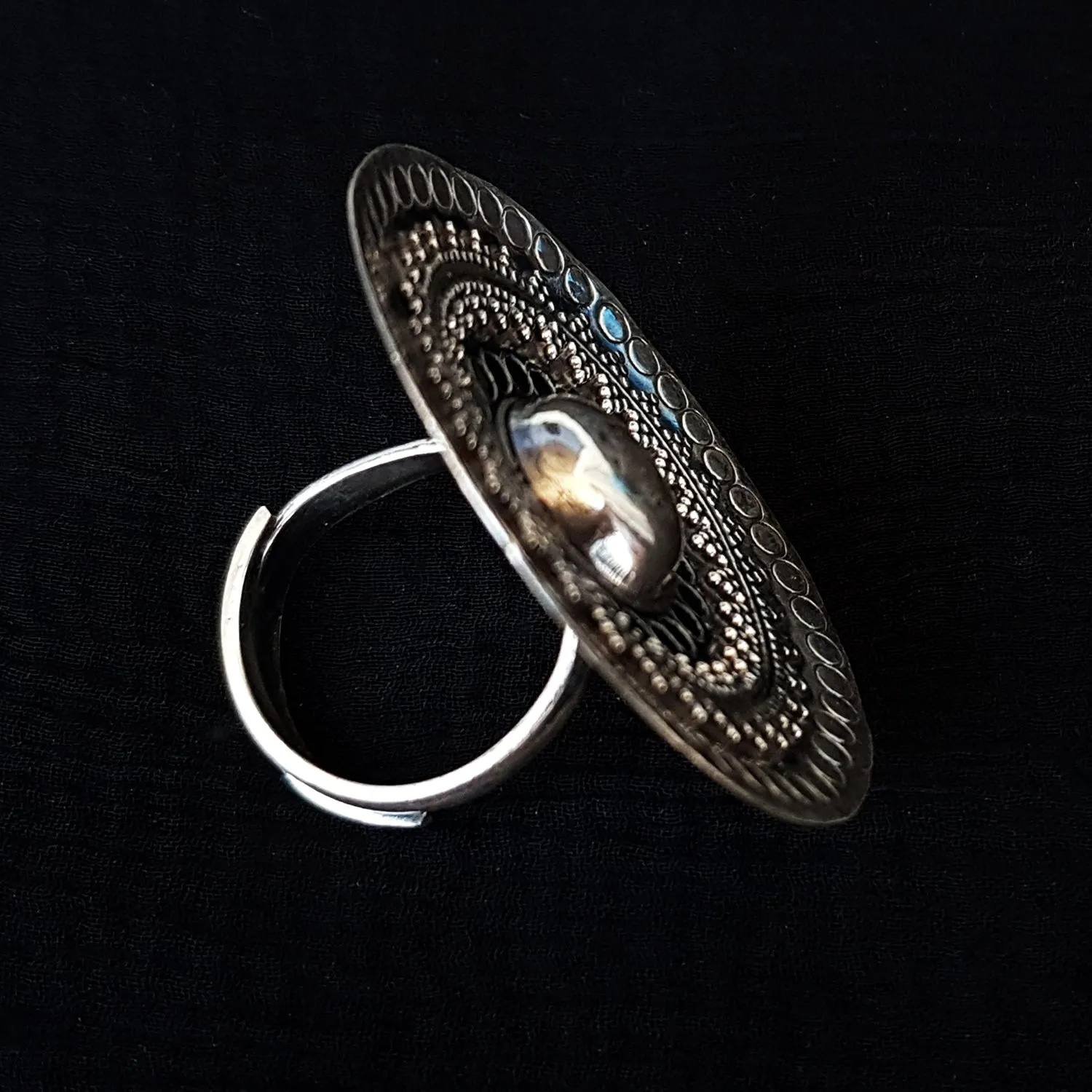 925 Silver Antique Look Ring