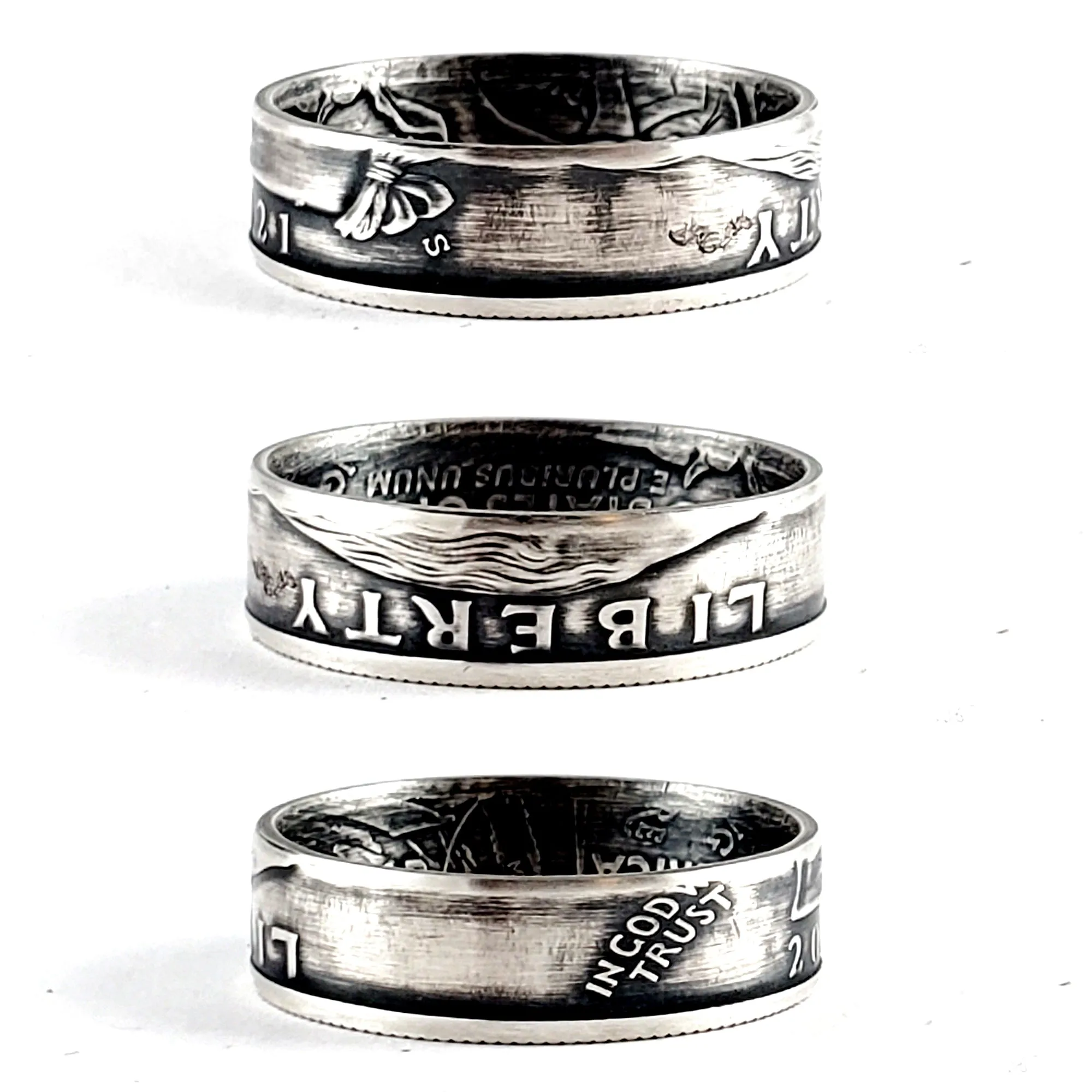 99.9% Fine Silver 2021 Washington Quarter Ring