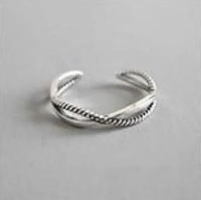 Adjustable Fashion Vintage Personality 925 Silver Rings For Women