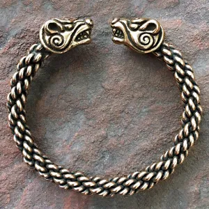 Bear Bracelet (Medium Braid) - Bronze