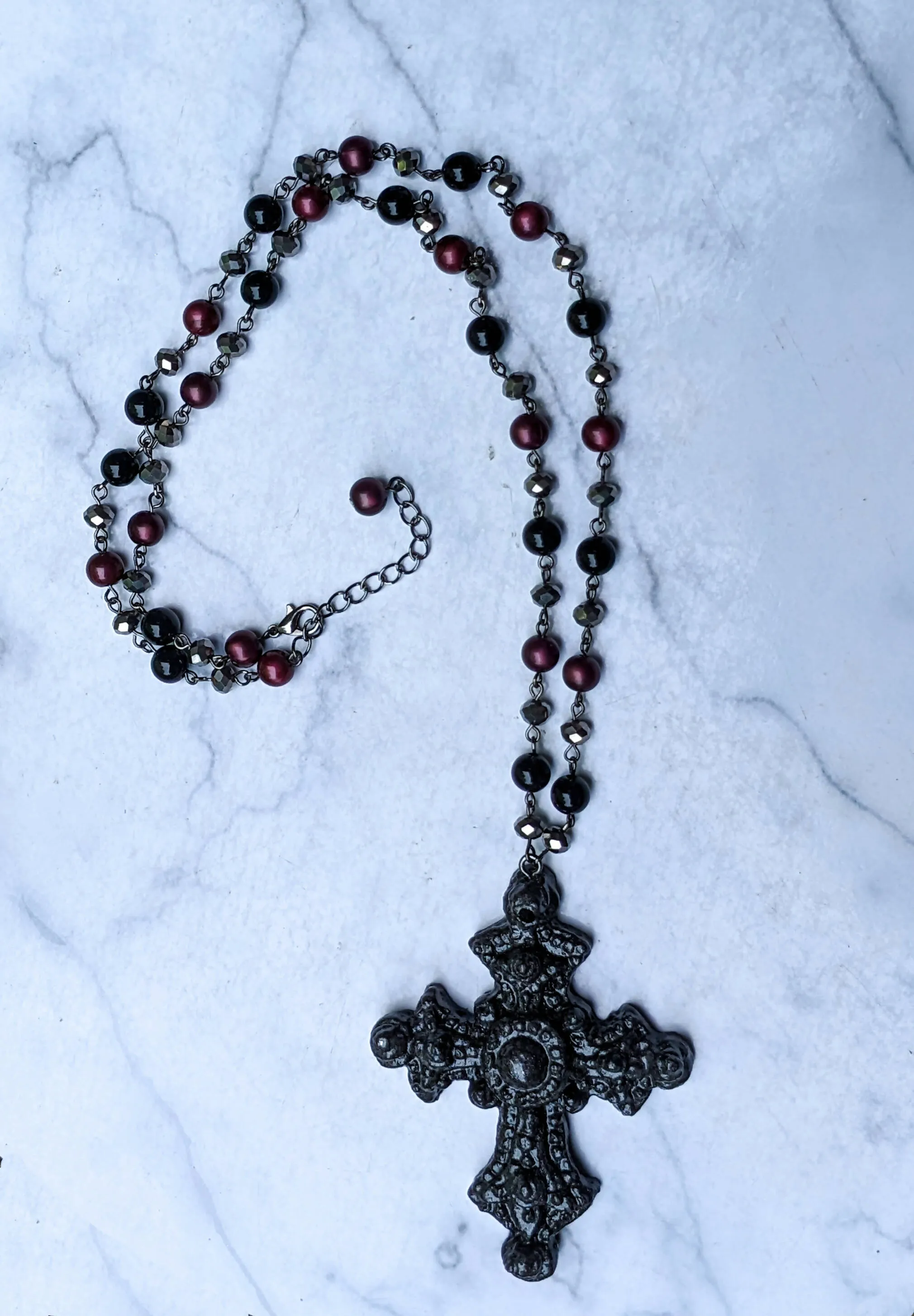 Chunky Cross Necklace