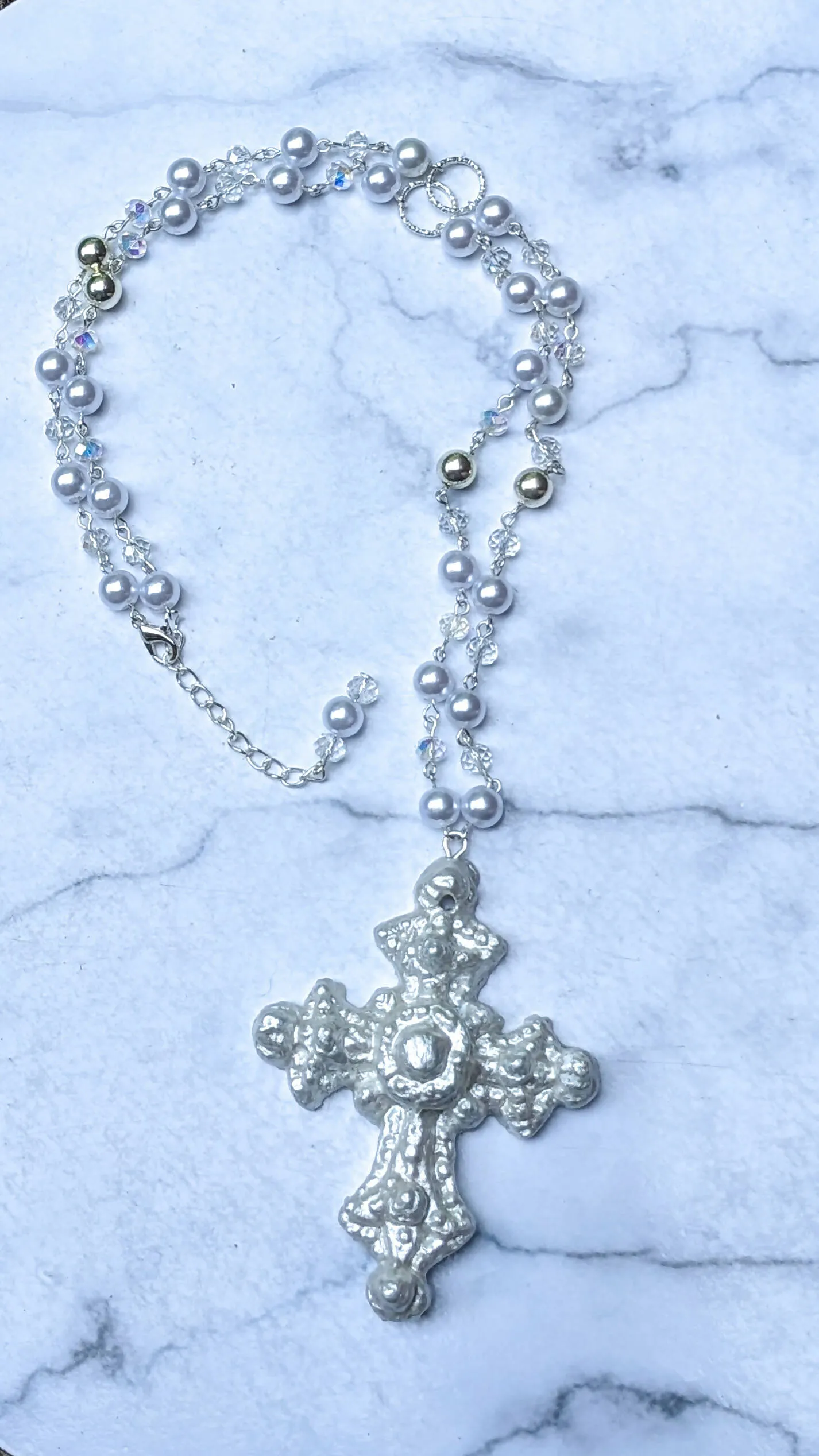 Chunky Cross Necklace