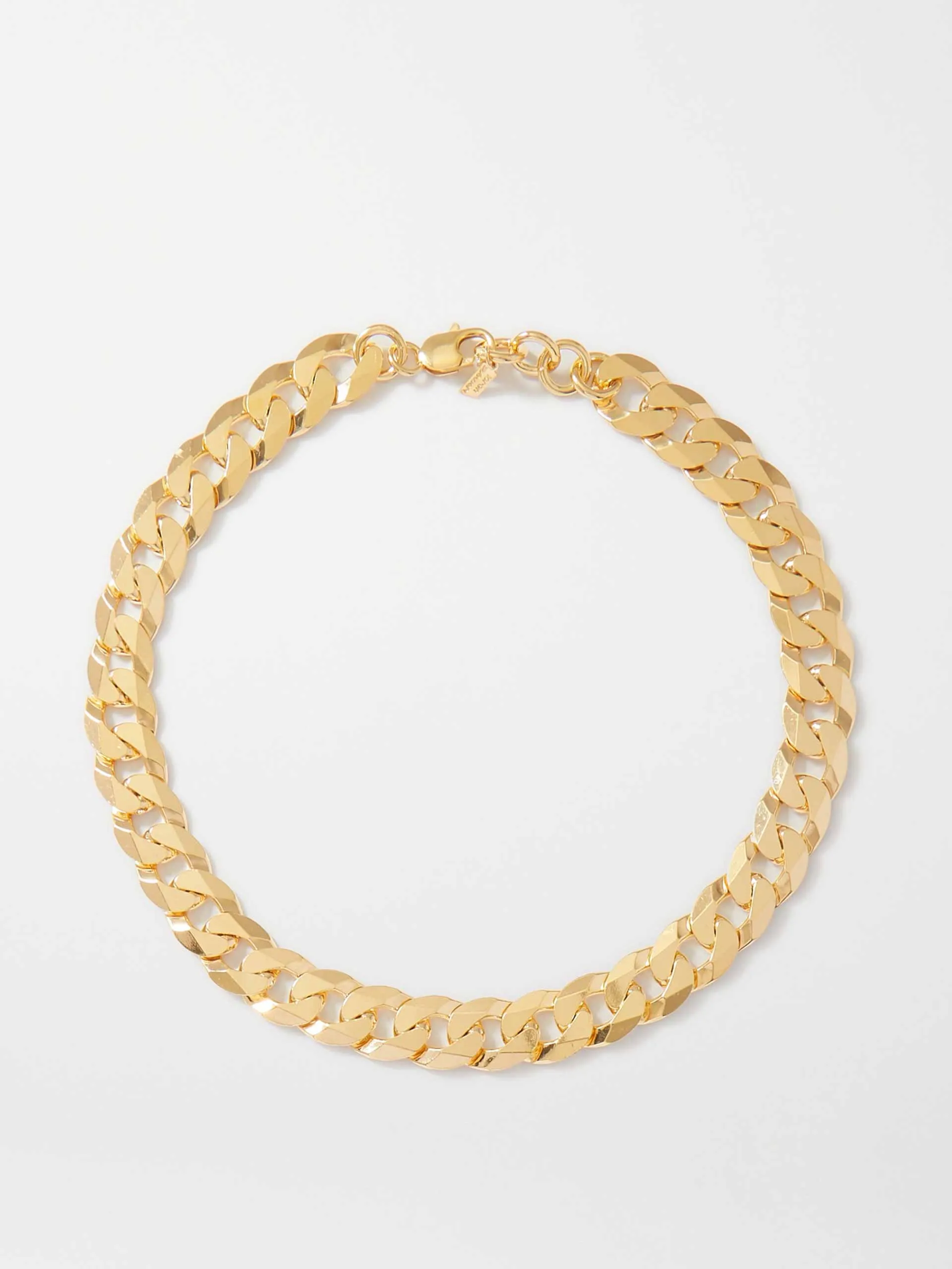 Chunky gold necklace