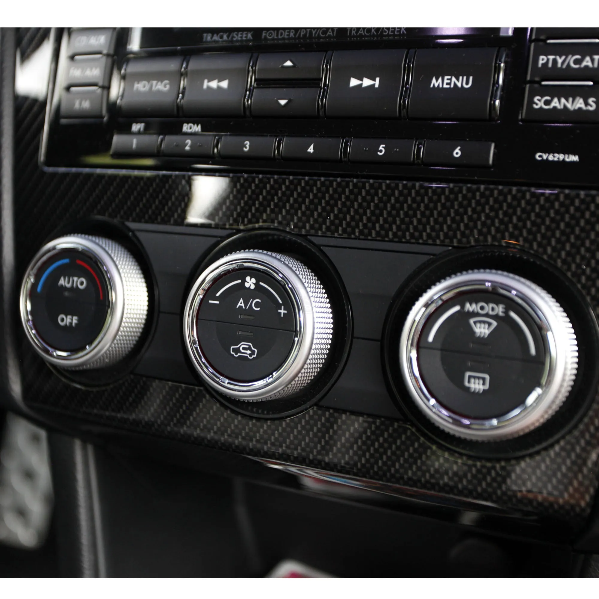 Climate Control Knob Rings 2015-2021 WRX/STI