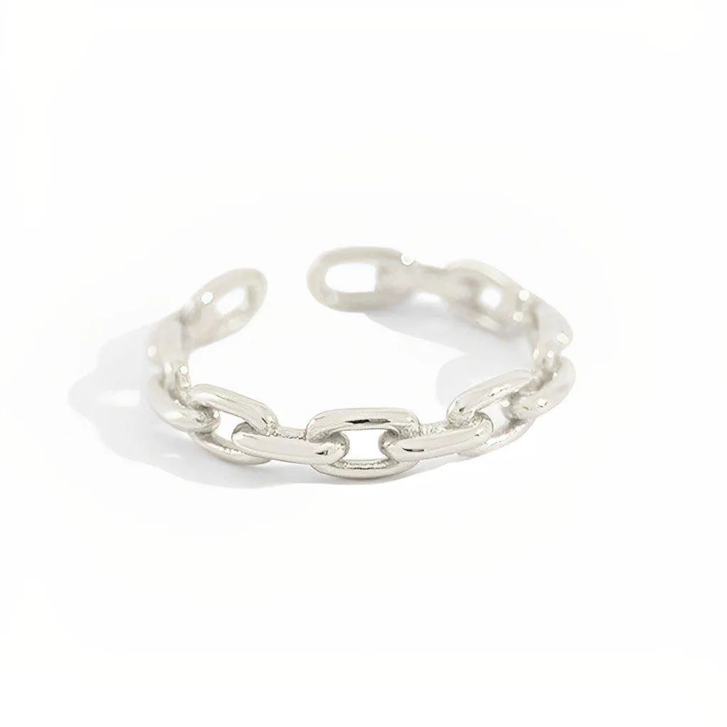 Dainty Chain Ring - Styx