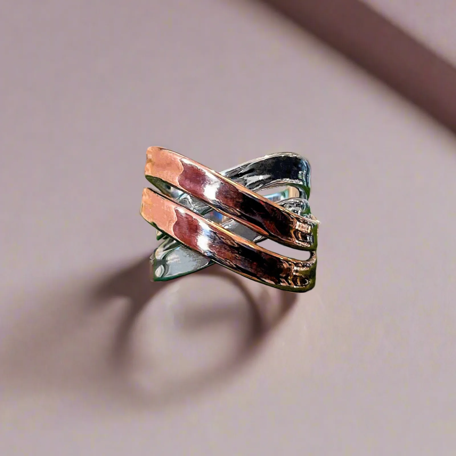 “Double Bridge” Ring