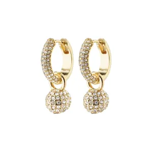 Edtli Crystal Hoops