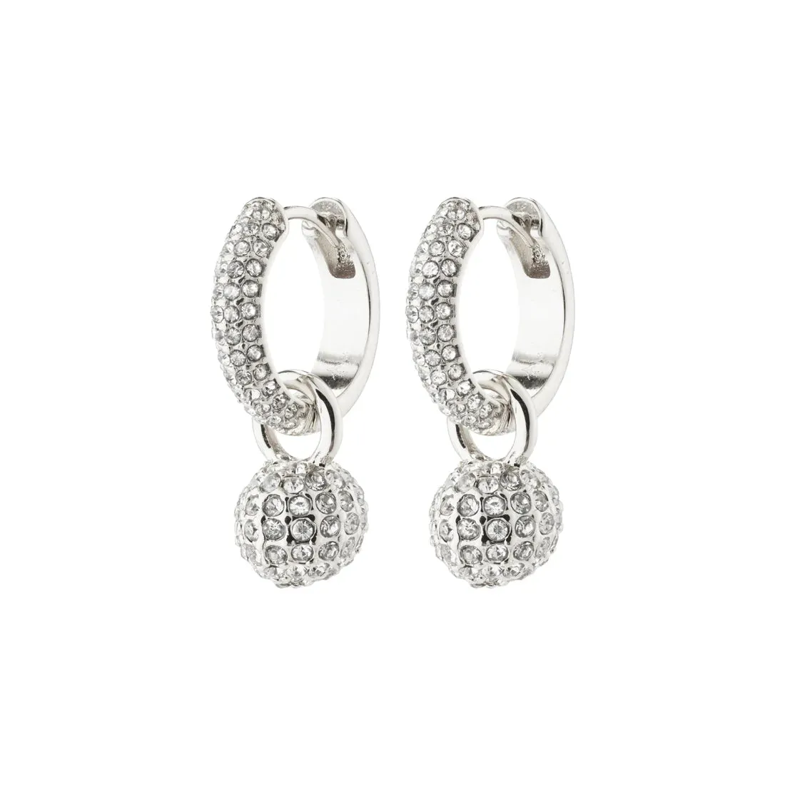 Edtli Crystal Hoops