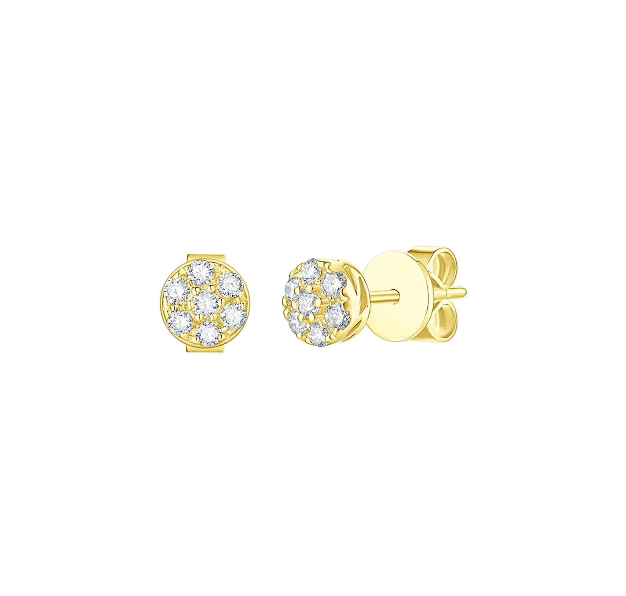 Essentials 0.26ct Sparkling Clusters Earrings <br> E-00132WHT