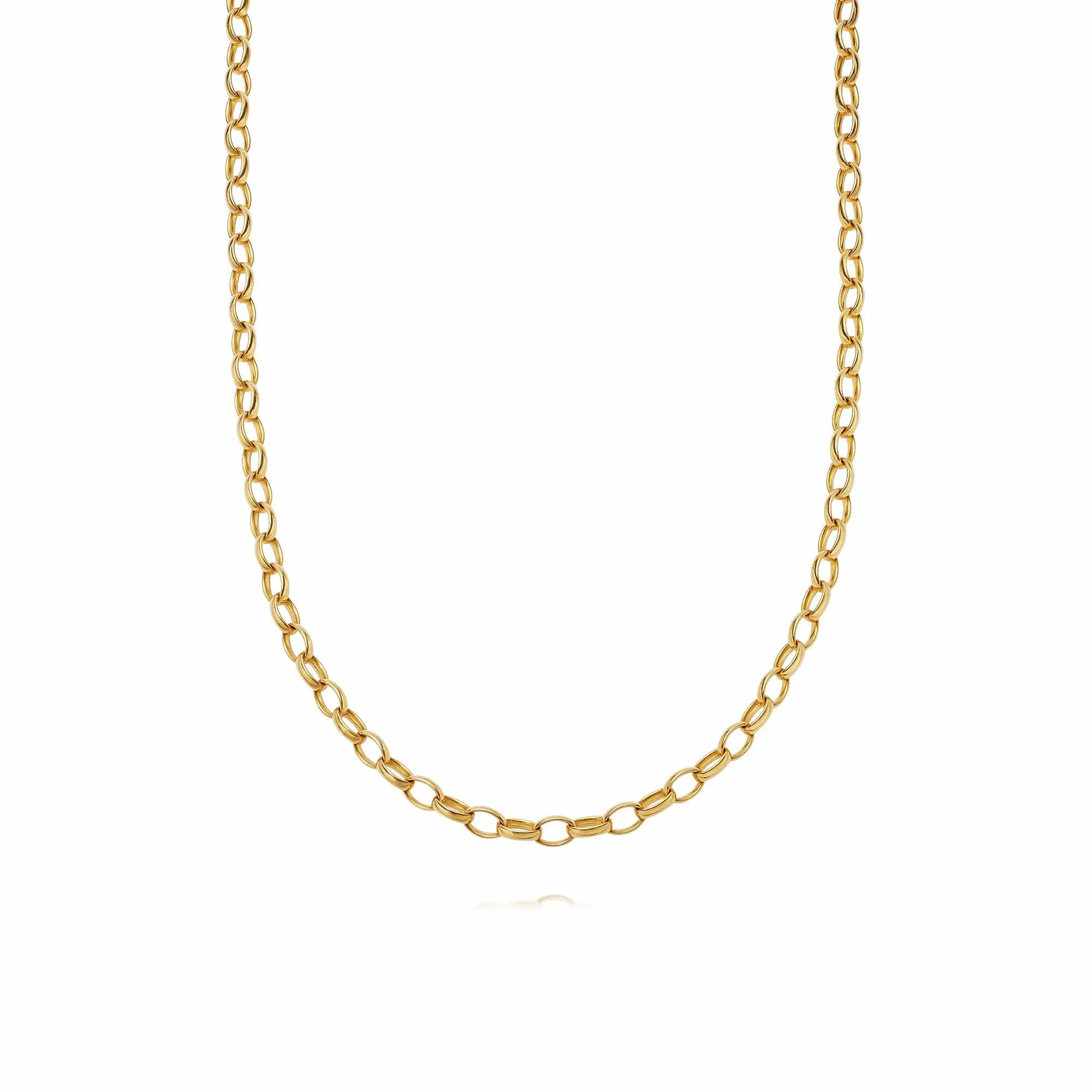 Estée Lalonde Chunky Chain Necklace 18Ct Gold Plate