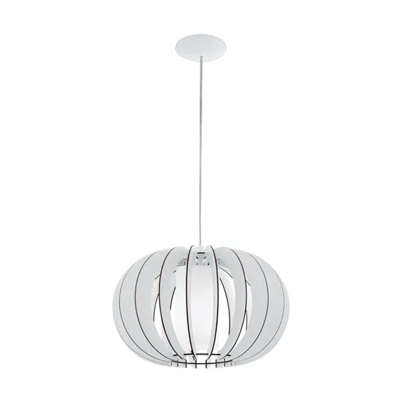 Eurolux P142W Stellato1 Pendant 405mm White