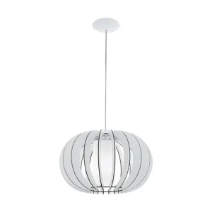 Eurolux P142W Stellato1 Pendant 405mm White