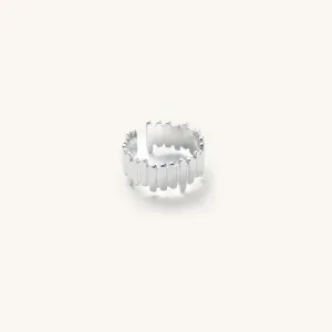 Georgie Silver Adjustable Ring