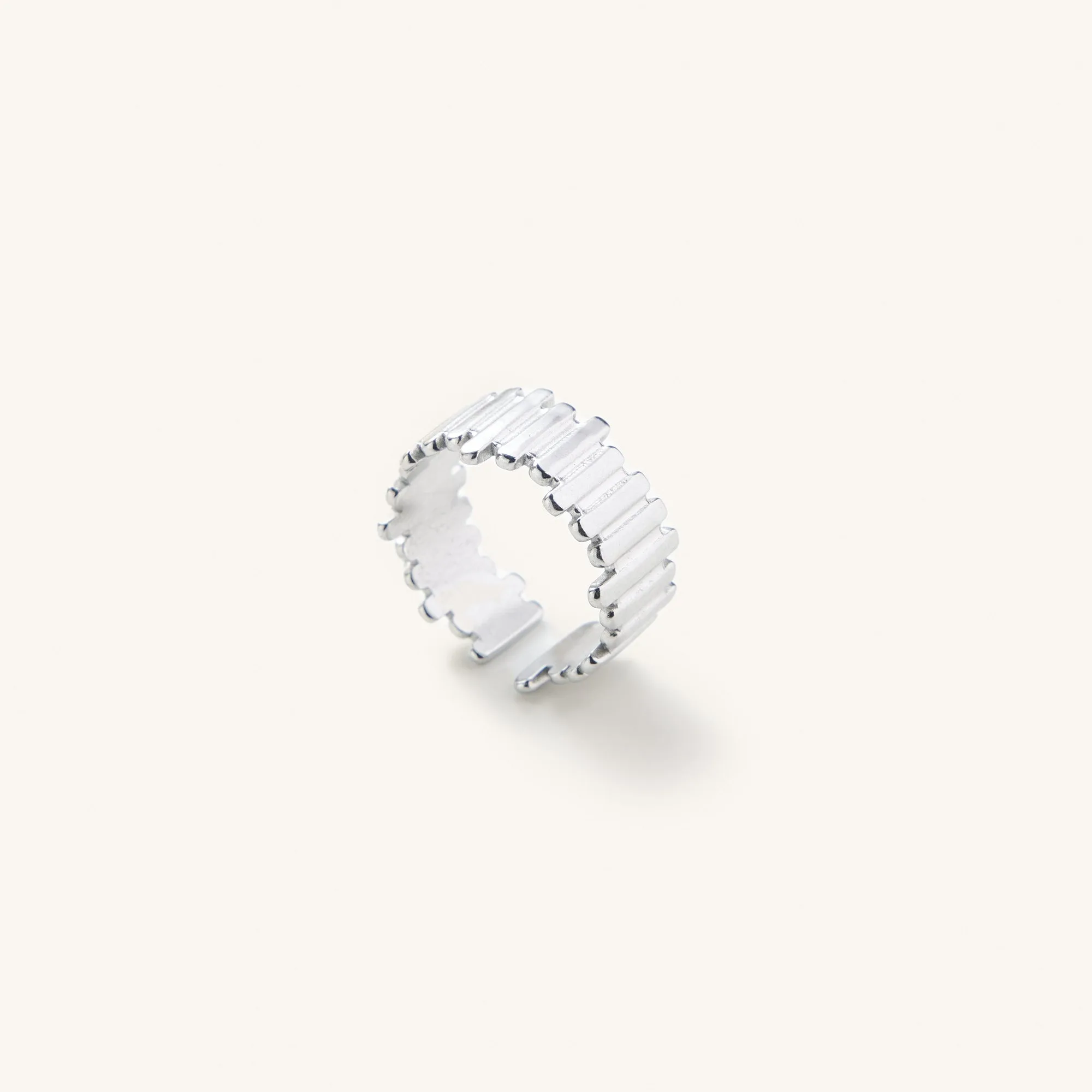 Georgie Silver Adjustable Ring