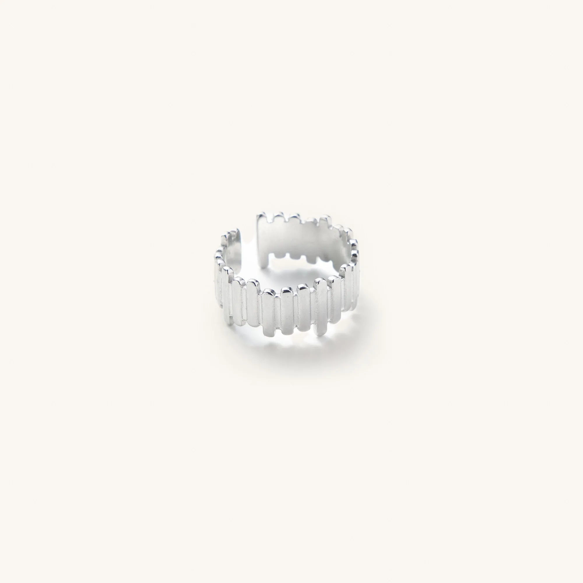 Georgie Silver Adjustable Ring