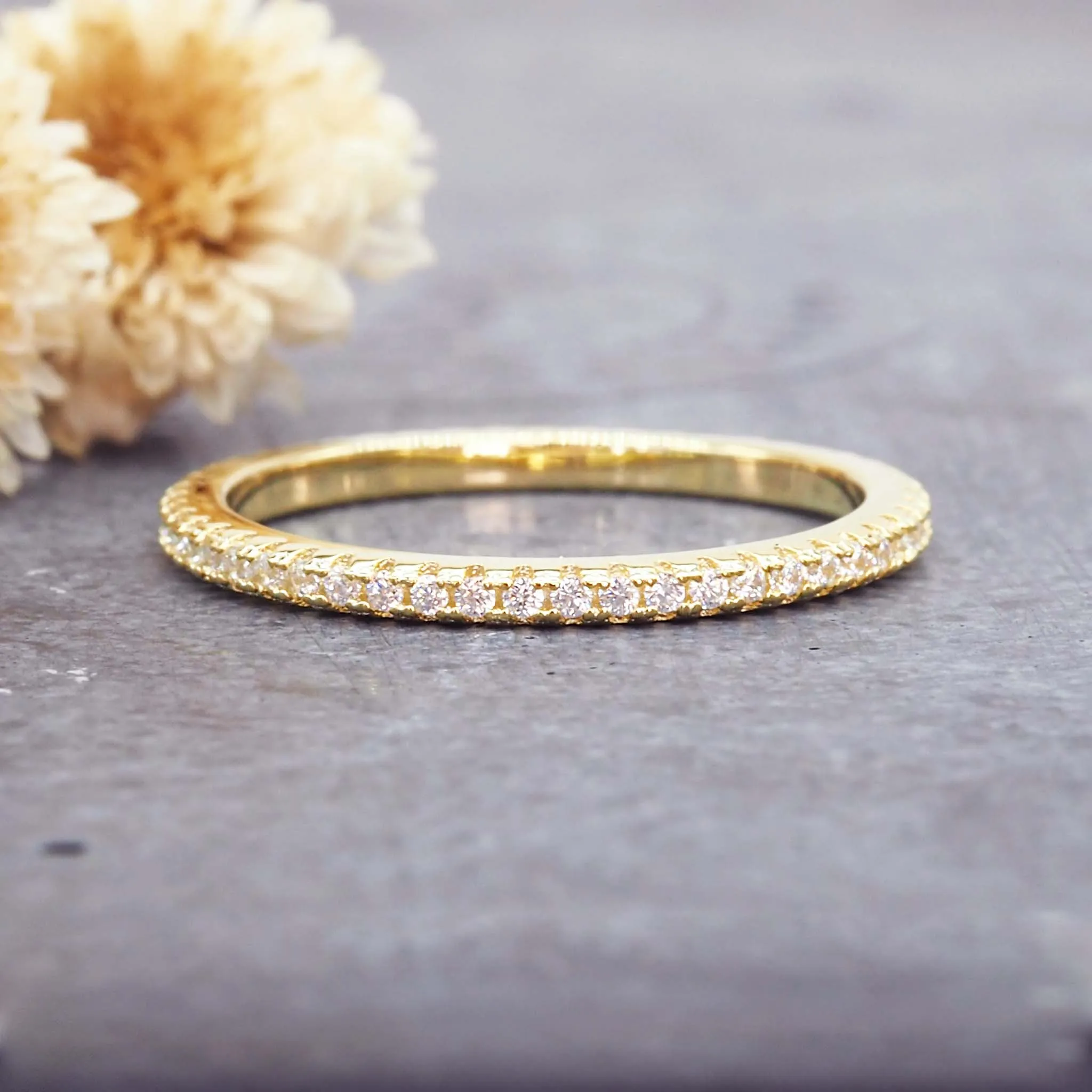 Gold Eternity Ring