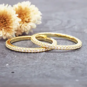 Gold Eternity Ring