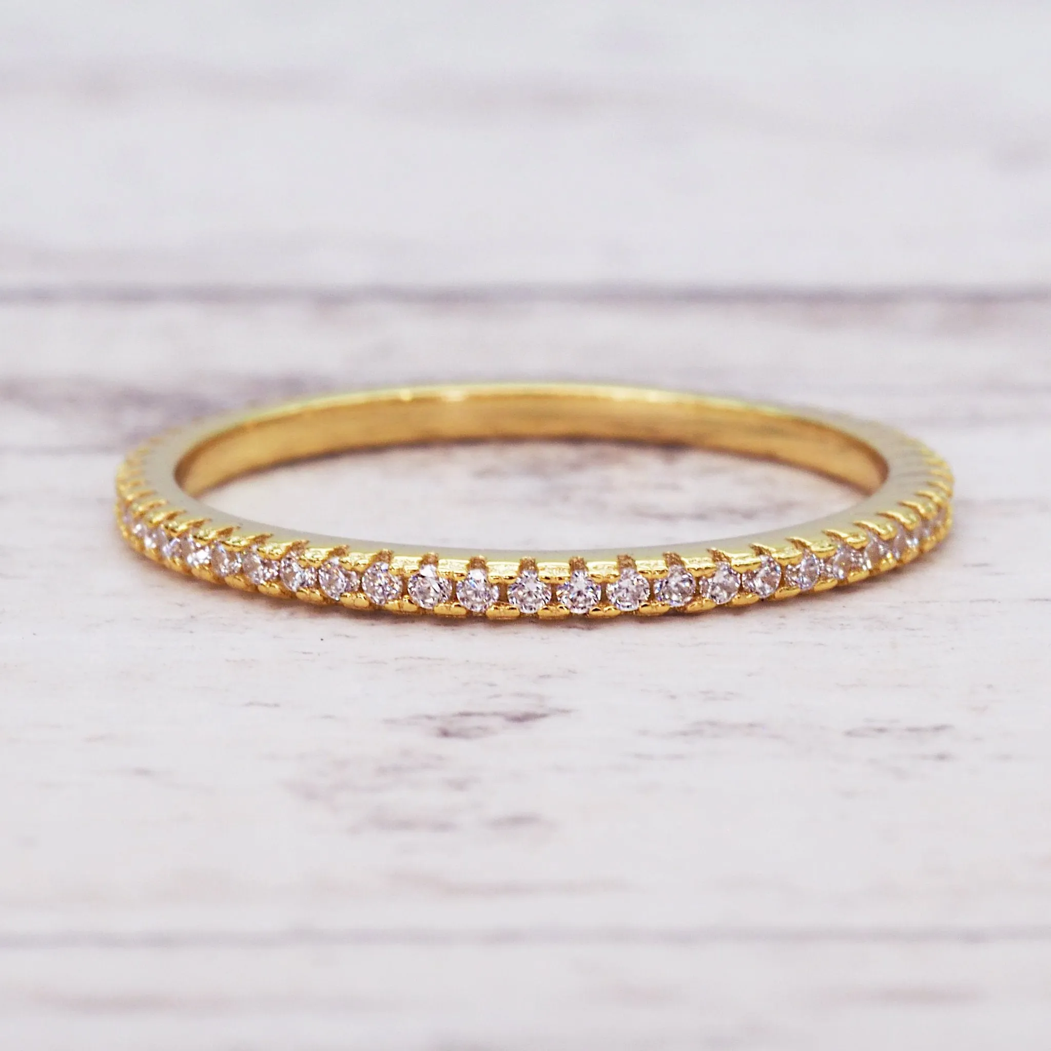 Gold Eternity Ring