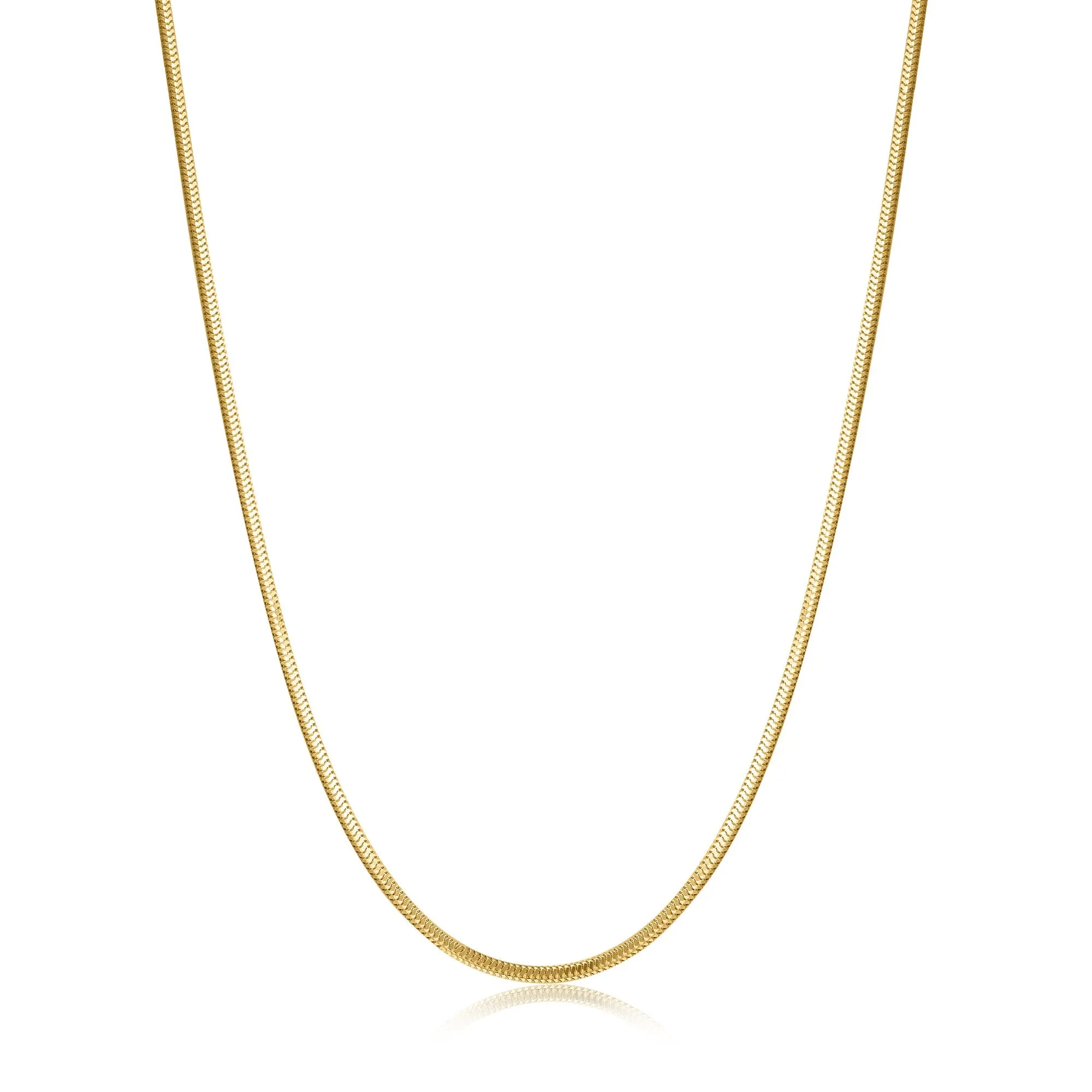 Gold Snake Chain Necklace