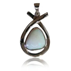 Green Crystal Opal Pendant