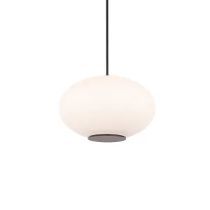 Illusion 16 in. LED Pendant Light 2700K Black finish