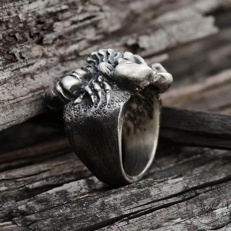 Insect Scorpion King 925 Silver Ring