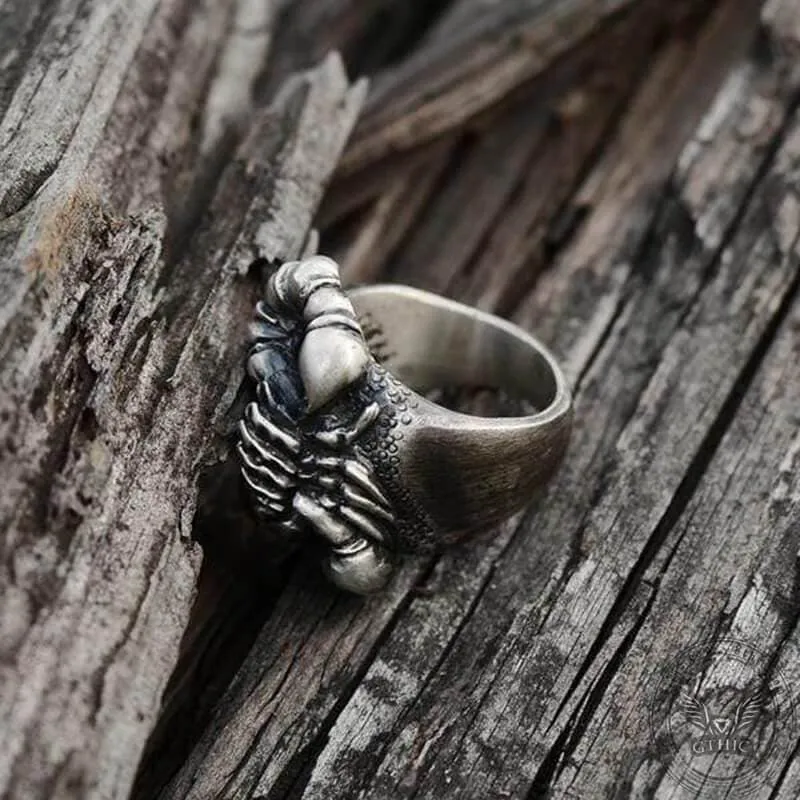 Insect Scorpion King 925 Silver Ring