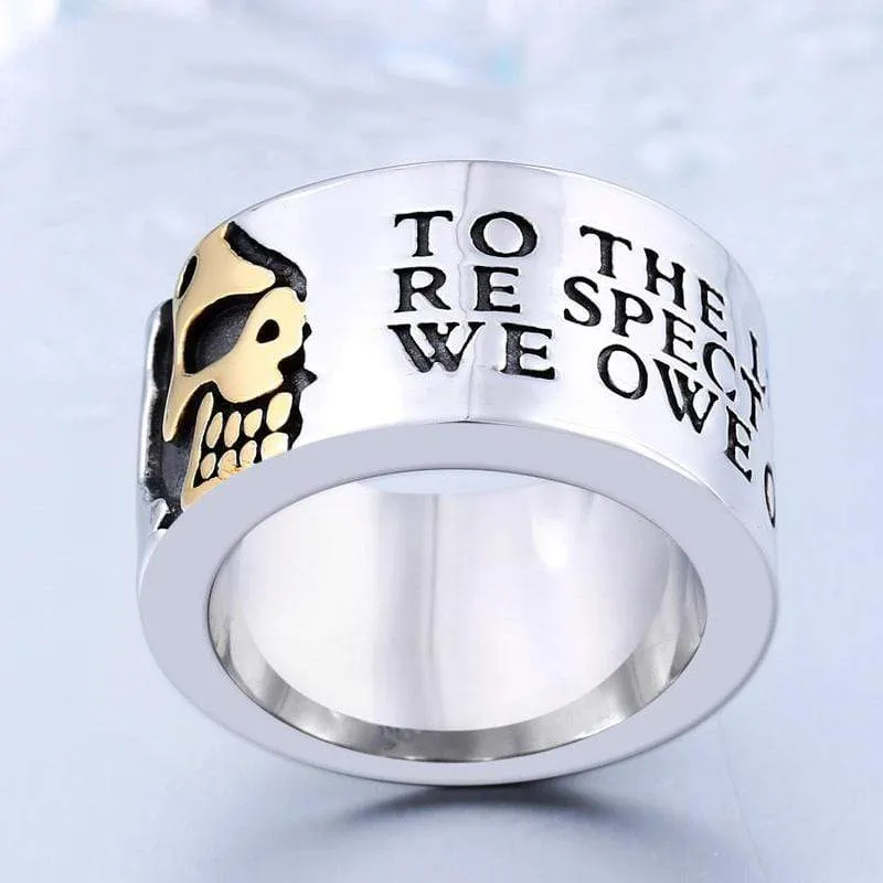 Men's Punk Skull Rings