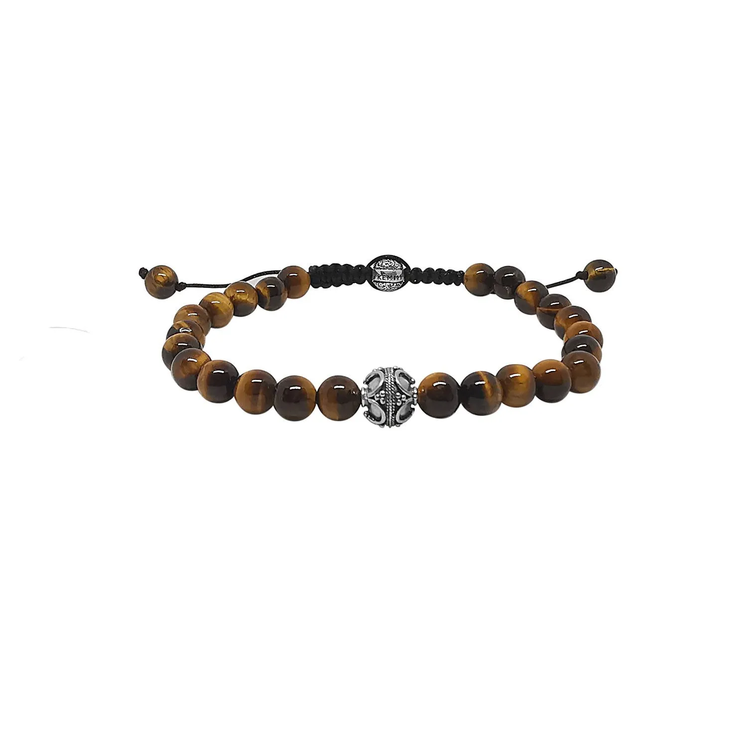 Men's Tiger Eye Bead Bracelet