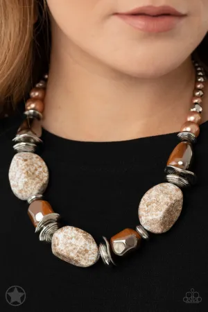 Necklaces In Good Glazes - Peach Blockbuster