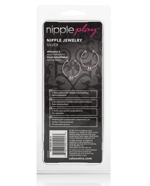 Nipple Rings - Silver