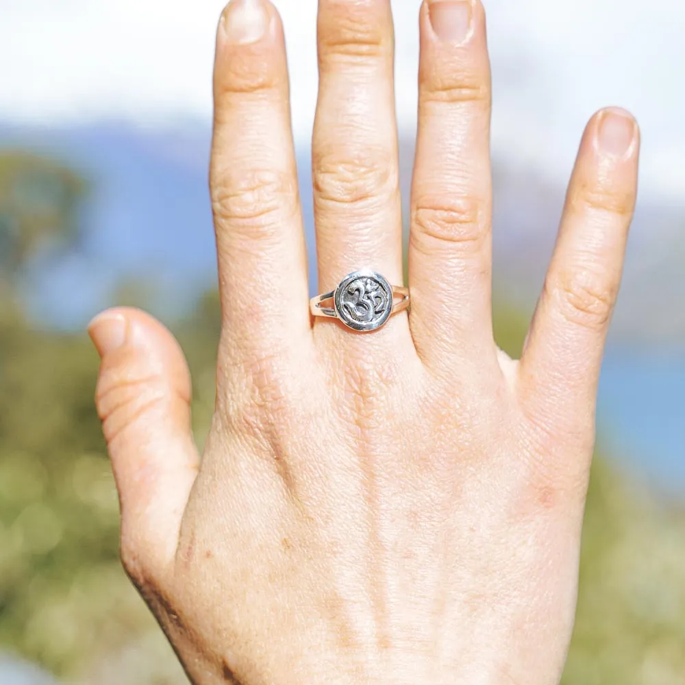 Ohm Sterling Silver Rings