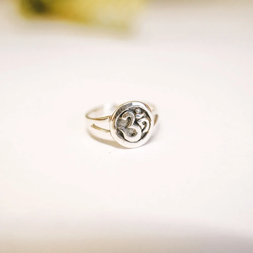 Ohm Sterling Silver Rings