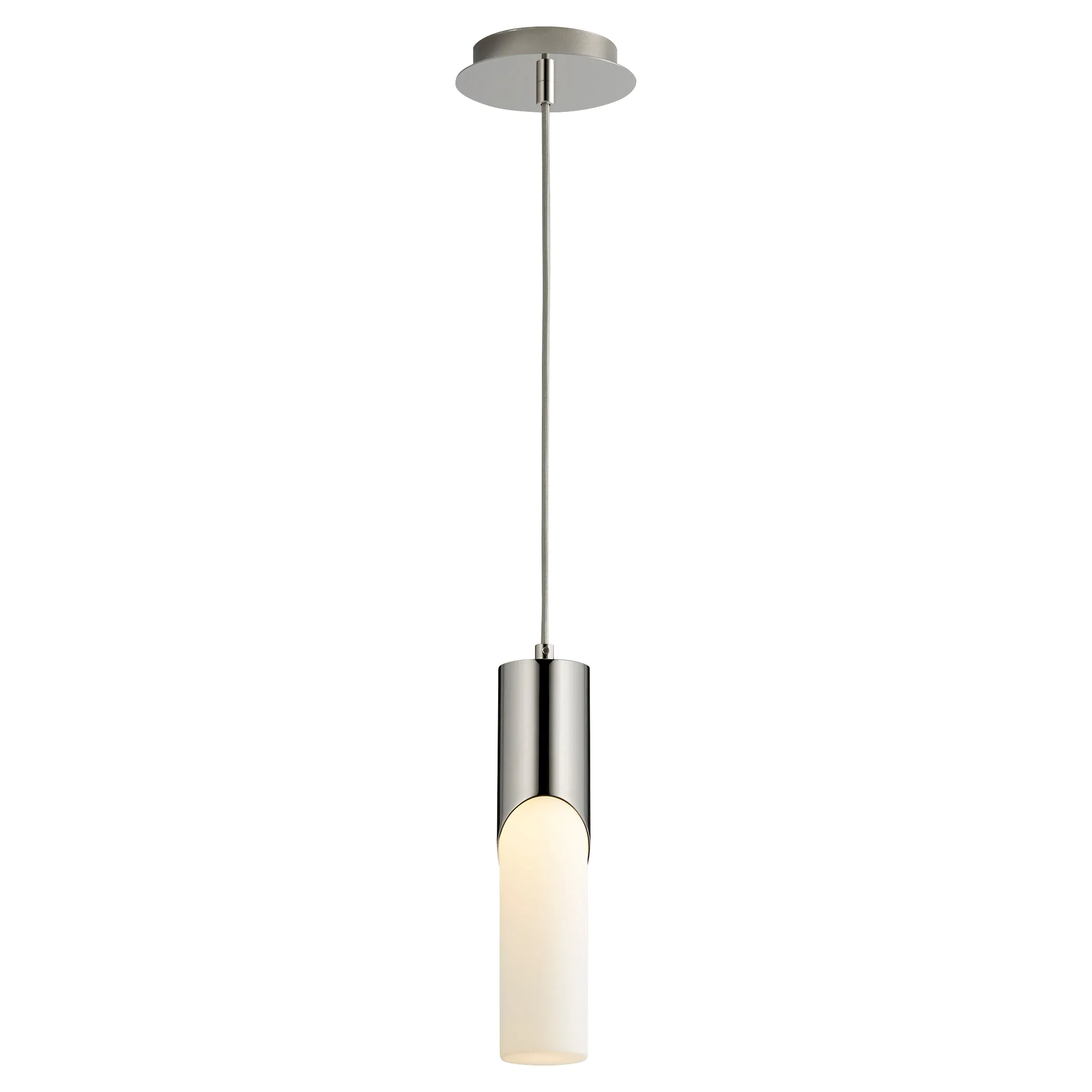 Oxygen Ellipse 3-668-120 Pendants - Polished Nickel