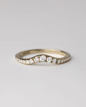 Pavé Diamond Nesting Ring