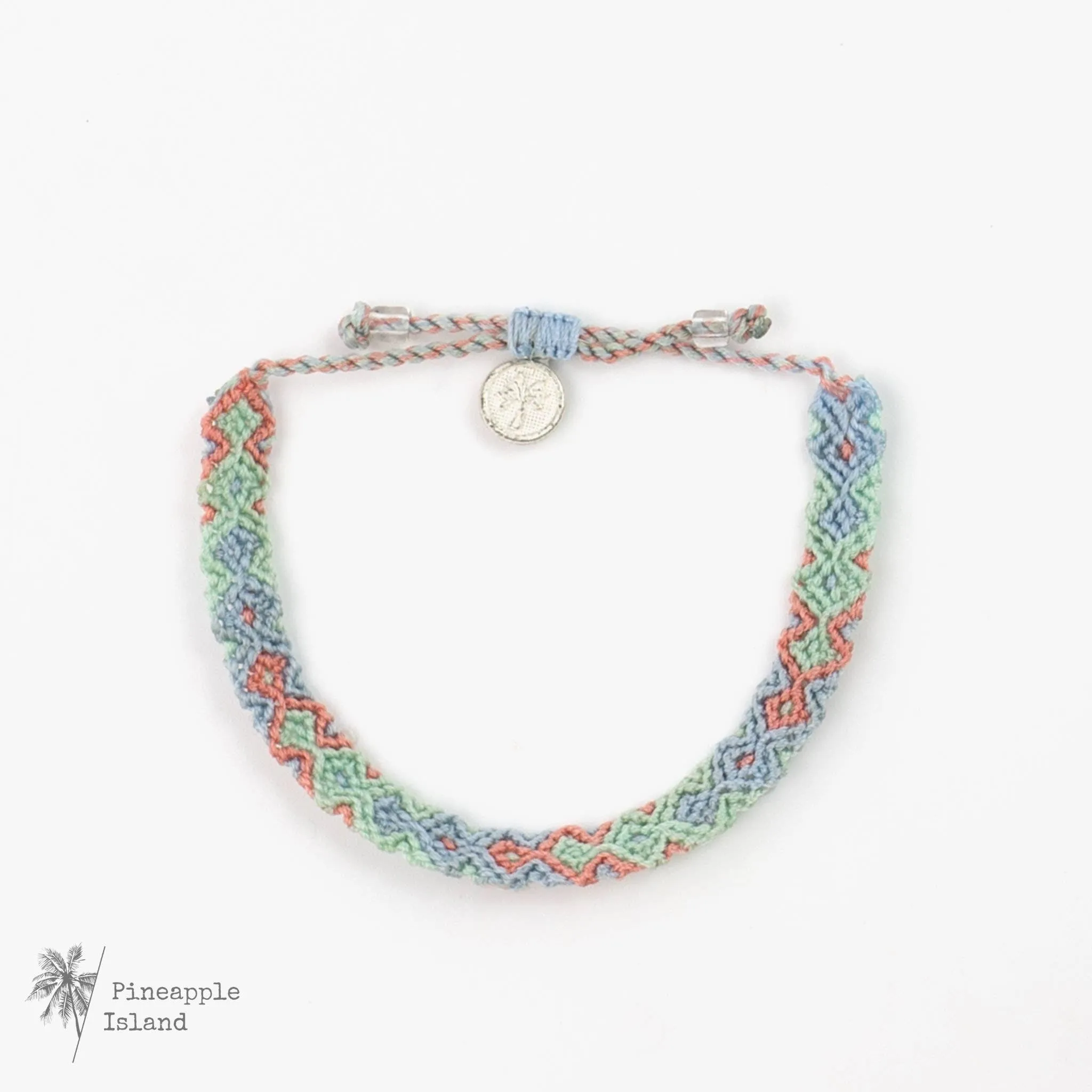 Pineapple Island - Leme Surf Bracelet, Braided Bracelet, by Pineapple Island : Sky