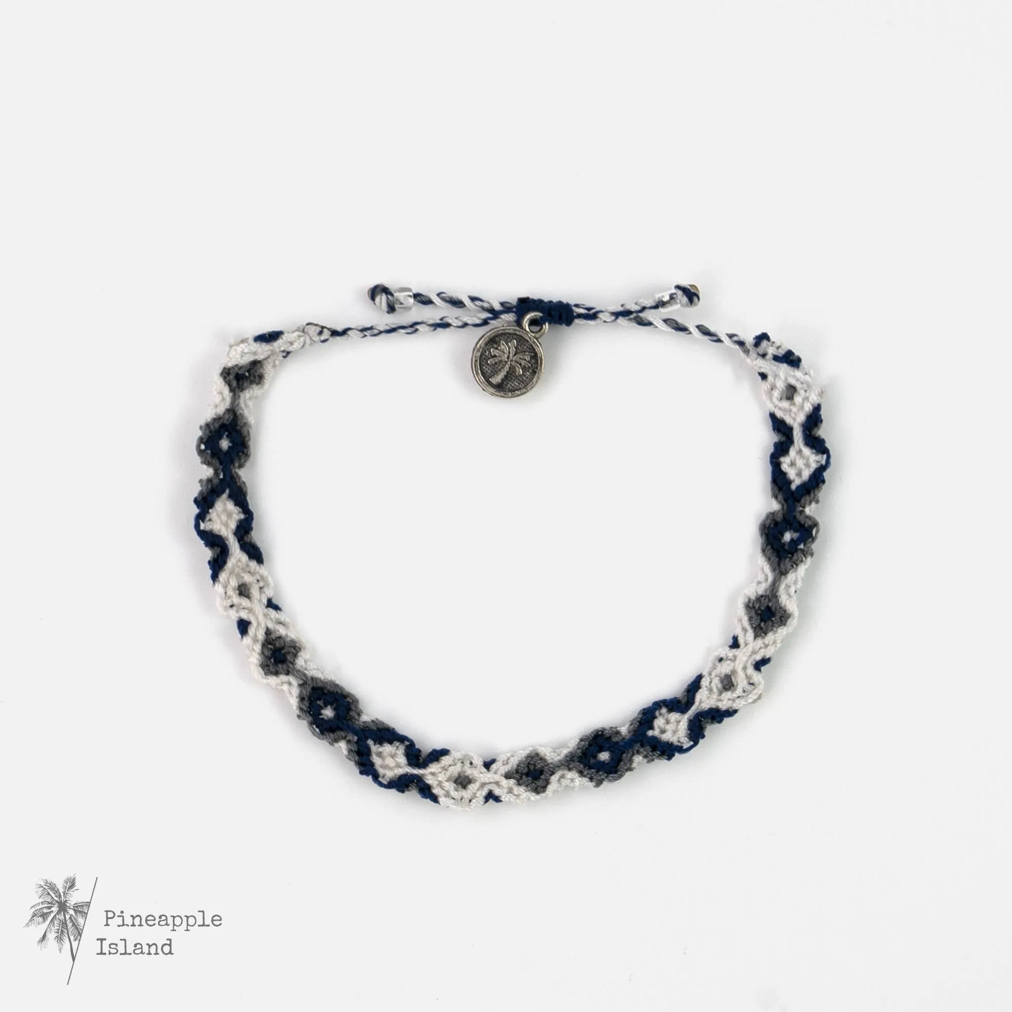 Pineapple Island - Leme Surf Bracelet, Braided Bracelet, by Pineapple Island : Sky