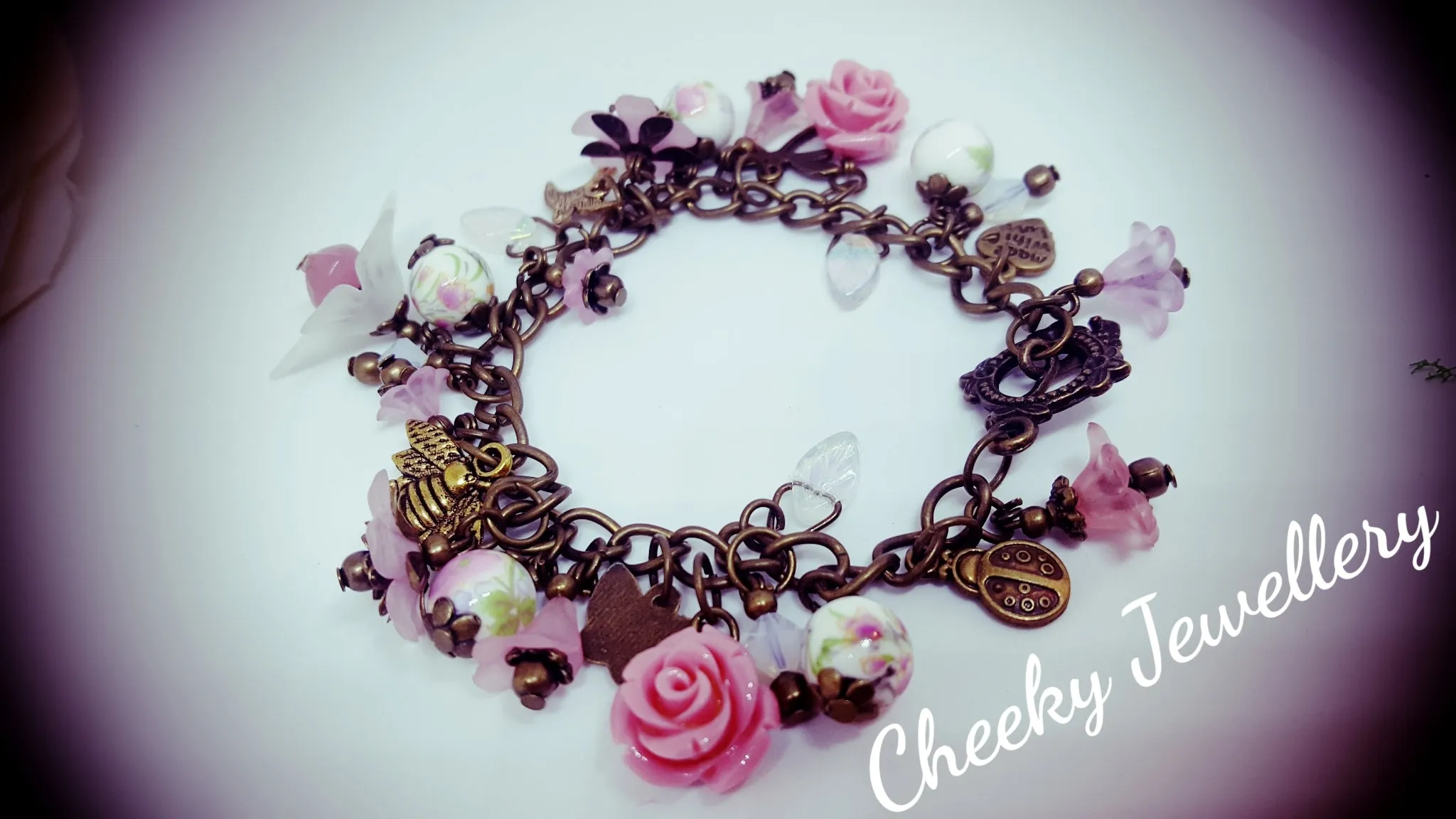 PINK Spring time bracelet