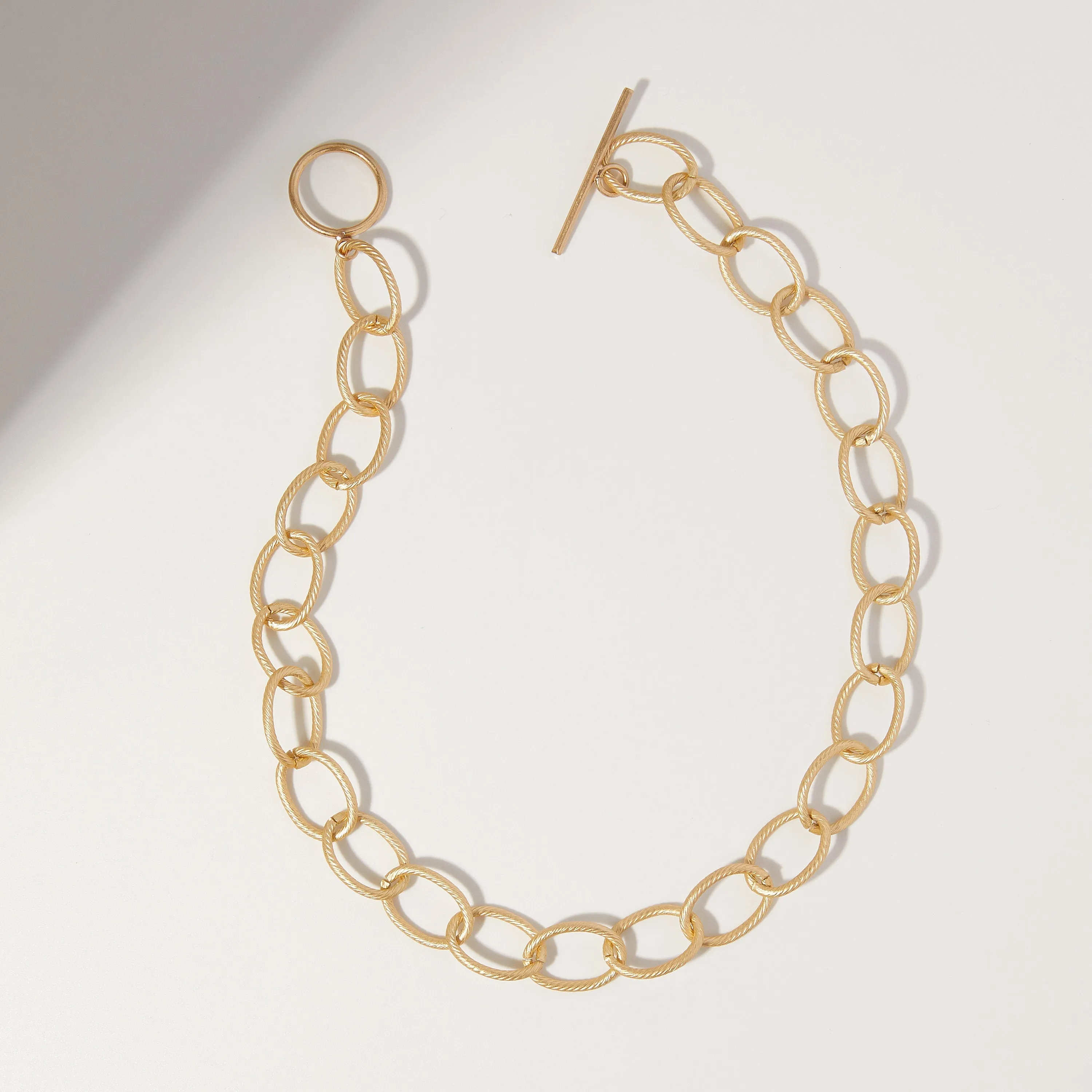 "L'Or" Chunky Gold Chain Choker