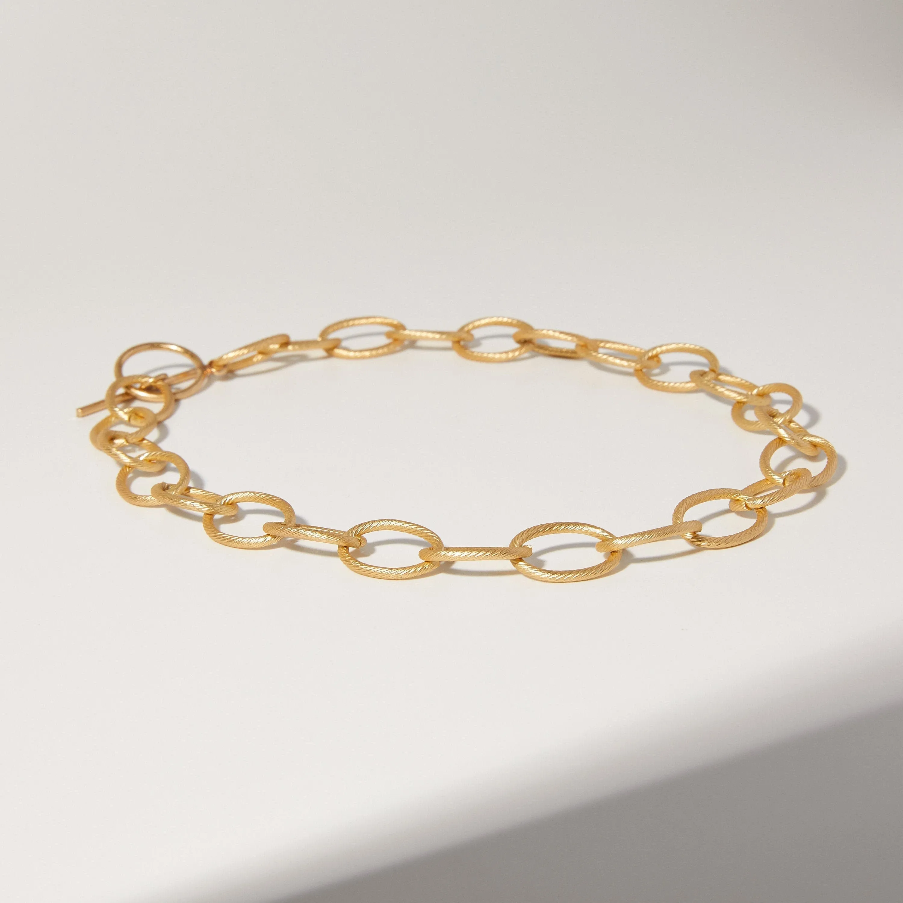 "L'Or" Chunky Gold Chain Choker