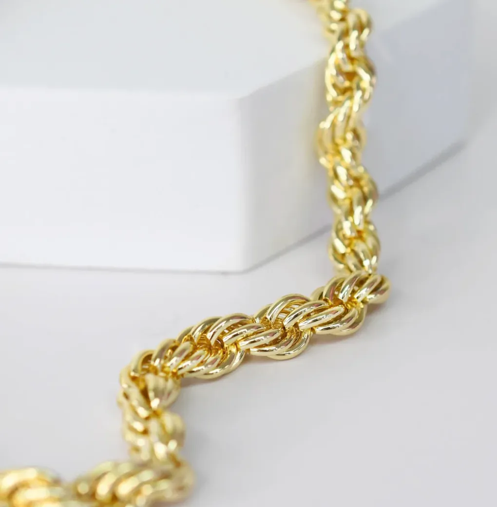 Rope Chunky Necklace | TREASURE JEWELRY