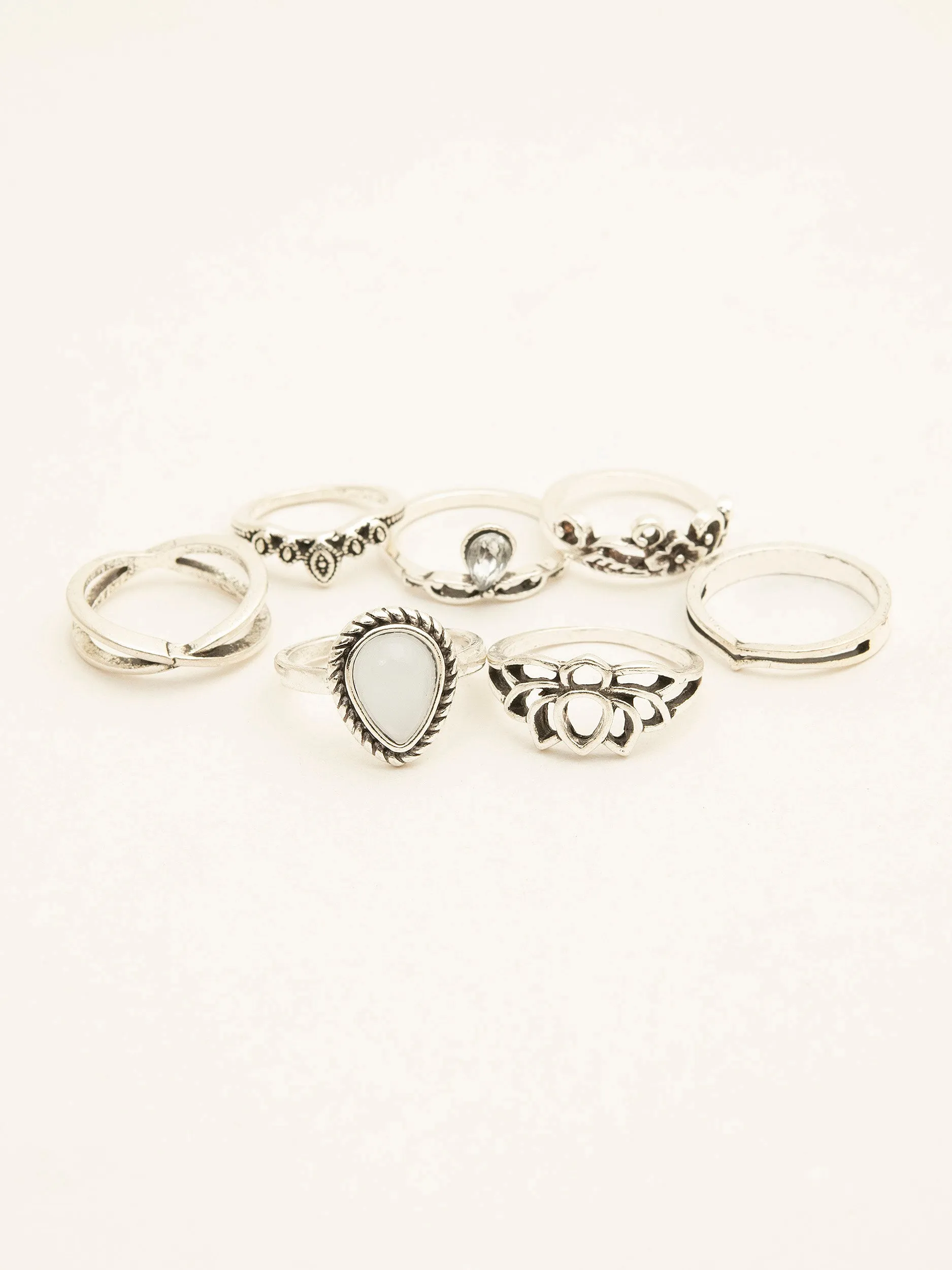 Set of 7 Stacking Rings