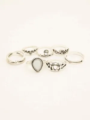 Set of 7 Stacking Rings