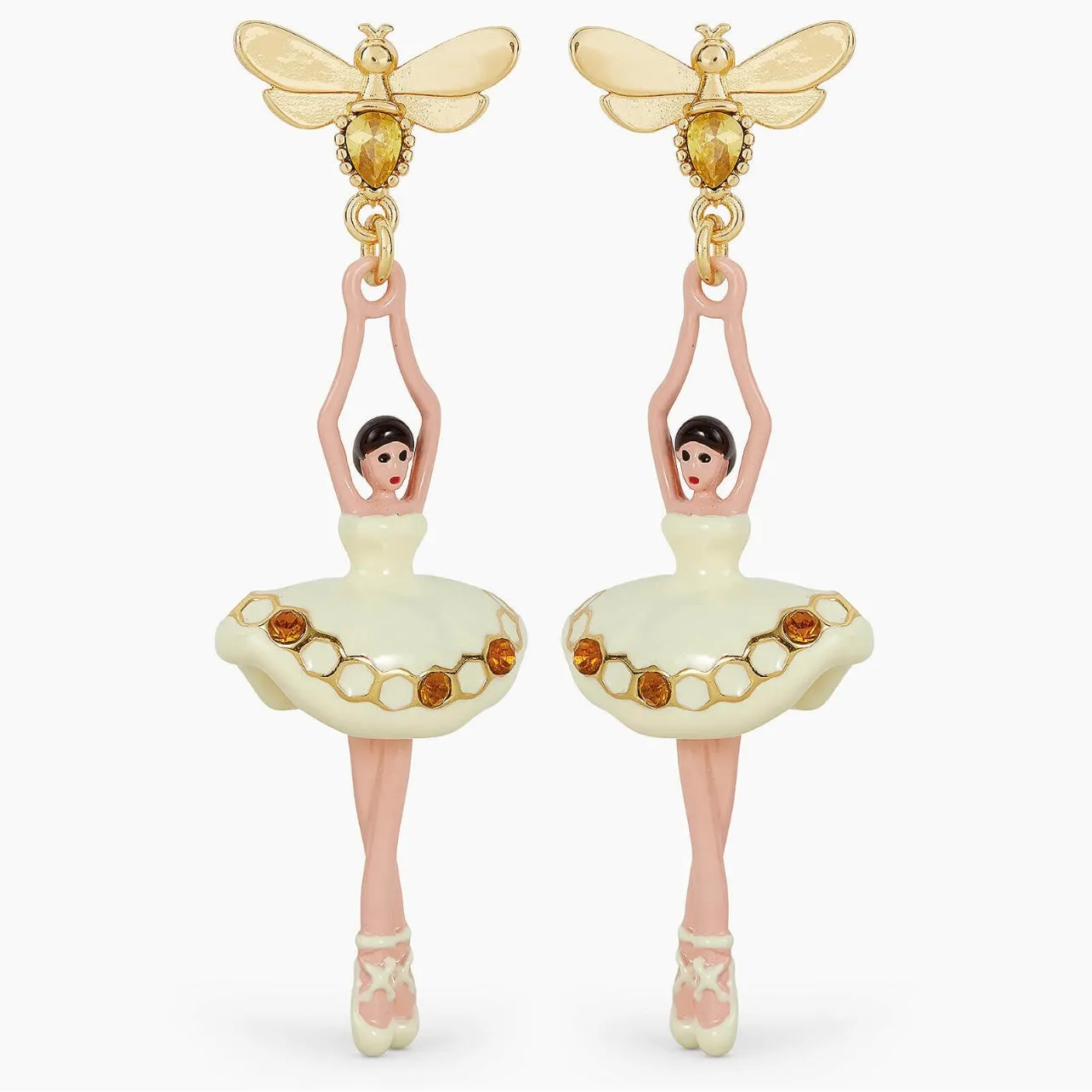 Sparkling Ballerina Post Earrings