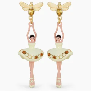 Sparkling Ballerina Post Earrings