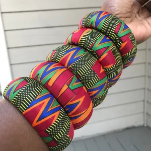 Subira Large Ankara Bangles Bracelets