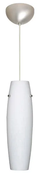 Suzi 1-Light Pendant in Satin Nickel