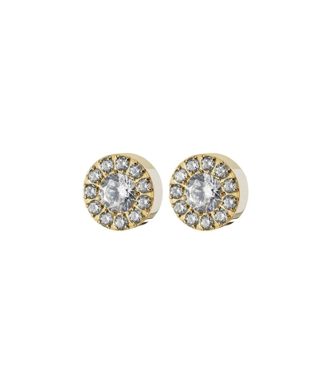 Thassos Stud Gold Earrings