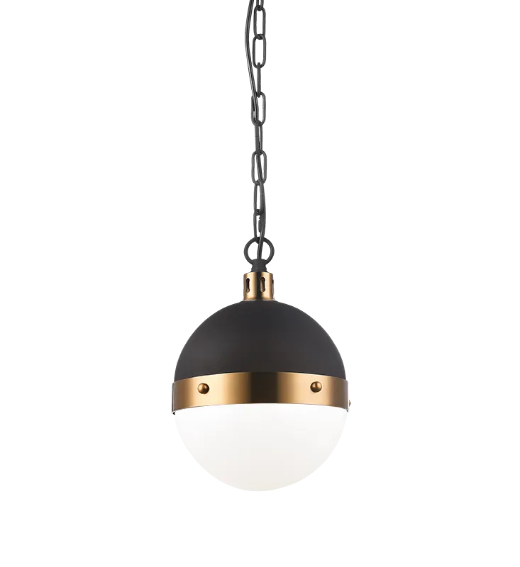 TORINO PENDANT, AGED GOLD BRASS